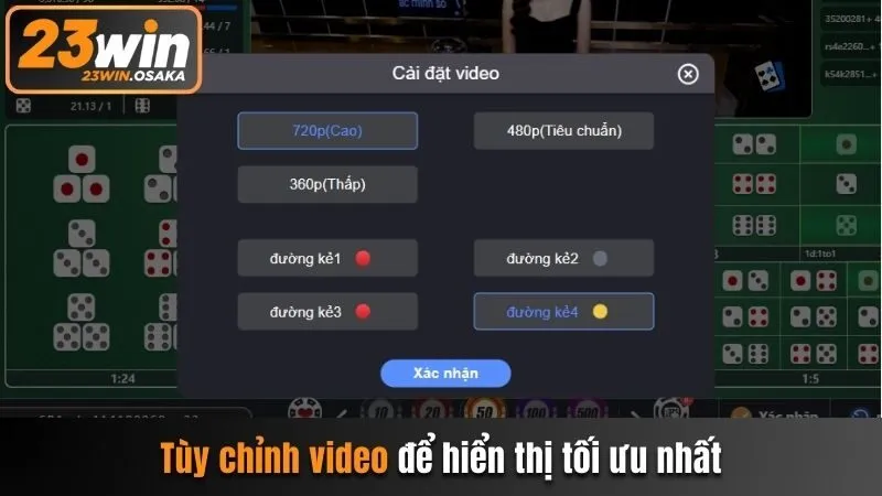 Tùy chỉnh video để hiển thị tối ưu nhất